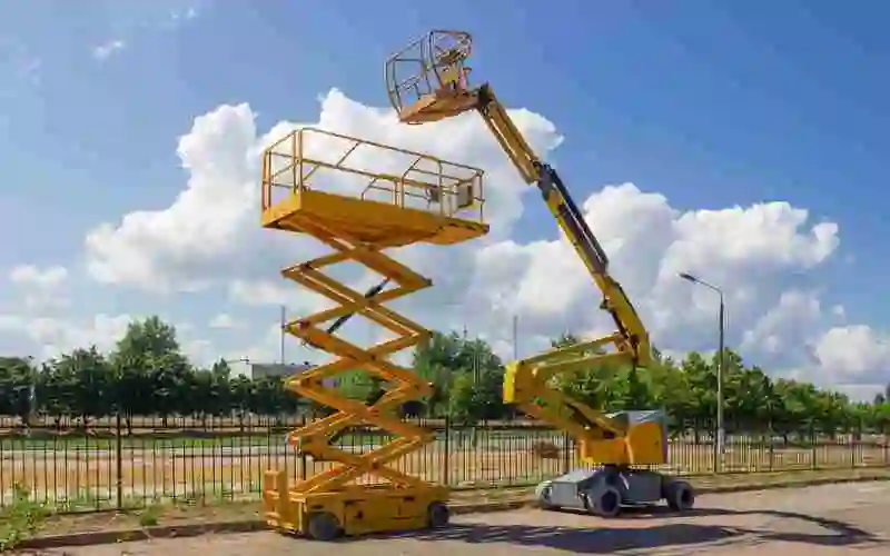 Подъемник и кран для работ на высоте